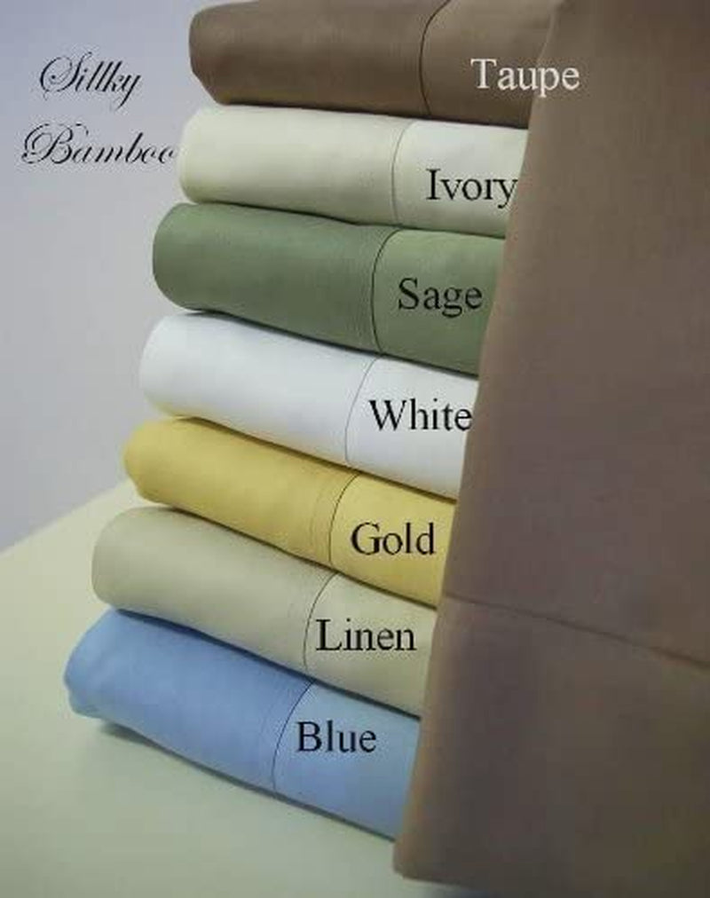 ABRIPEDIC Sheets, Viscose from Bamboo, Sheet Set 600 Thread Count, Silky Soft Sheets, Viscose from Bamboo, Sheet Set, King, Taupe