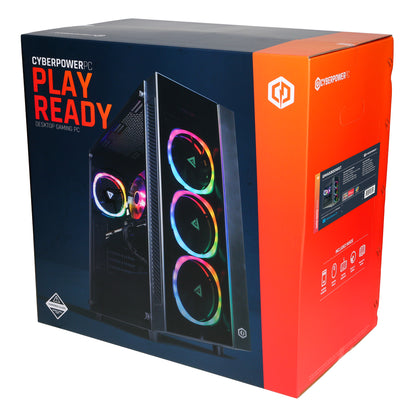 Gamer Master Gaming Desktop, AMD Ryzen 5 5500, 16GB, AMD Radeon RX 6700 10GB, 1TB SSD, Black, GMA6800WST