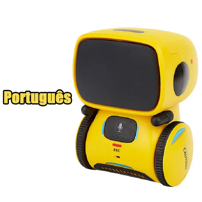 Toy Robot Voice Control Interactive Robot Cute Toy Smart Robot for Kids Dance Voice Command Touch Control Toys Birthday Gifts