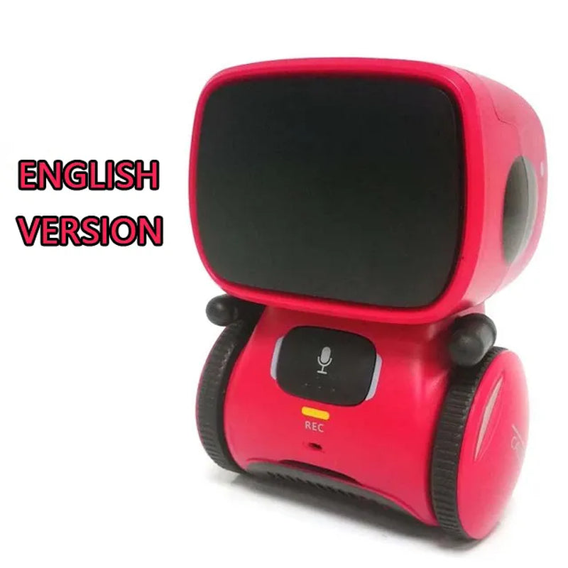 Toy Robot Voice Control Interactive Robot Cute Toy Smart Robot for Kids Dance Voice Command Touch Control Toys Birthday Gifts