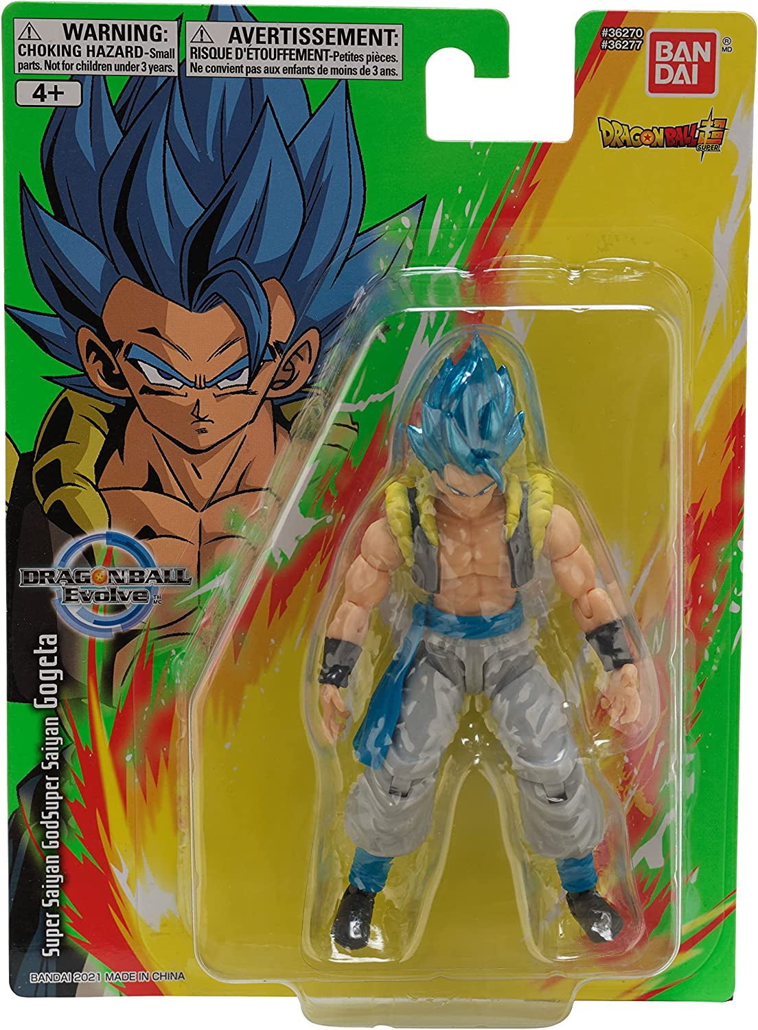 America - Dragon Ball Evolve 5 Action Figure Super Saiyan Blue Gogeta