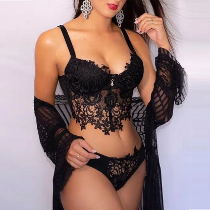 S-3XL Sexy Lingerie Sexy Hot Erotic Underwear Sleepwear Women Costumes G-String Underwear Set Porno Sex Female Erotic Lingerie