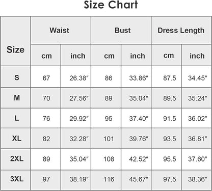 Women'S Casual Flowy Pleated Loose Dresses with Pockets